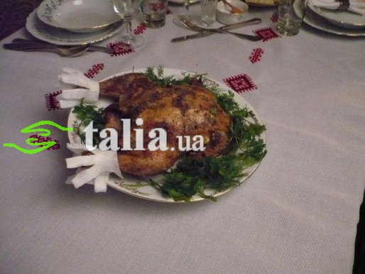 Рецепт. Курица в сметане запеченная Рецепт. Курица в сметане запеченная