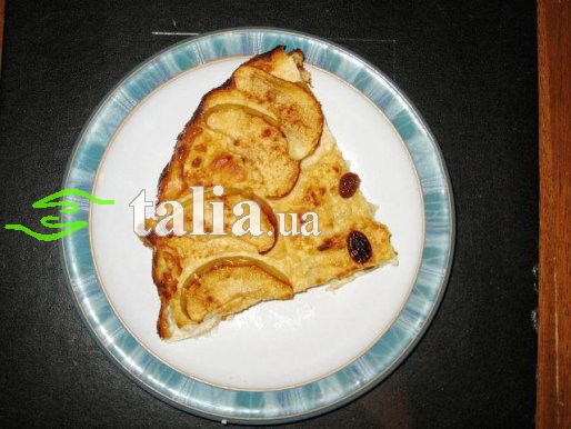 Рецепт. Творожная запеканка с яблоками Рецепт. Творожная запеканка с яблоками