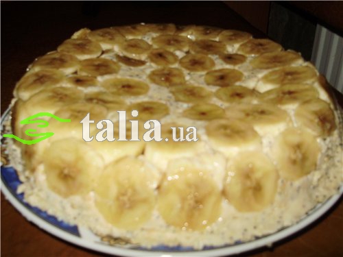 Рецепт. Банановый торт Рецепт. Банановый торт