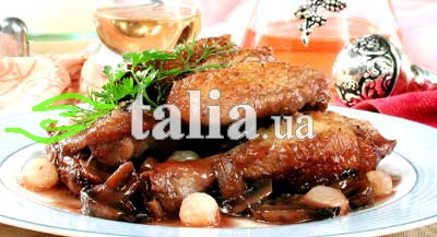 Рецепт. Курица в духовке в вине Рецепт. Курица в духовке в вине