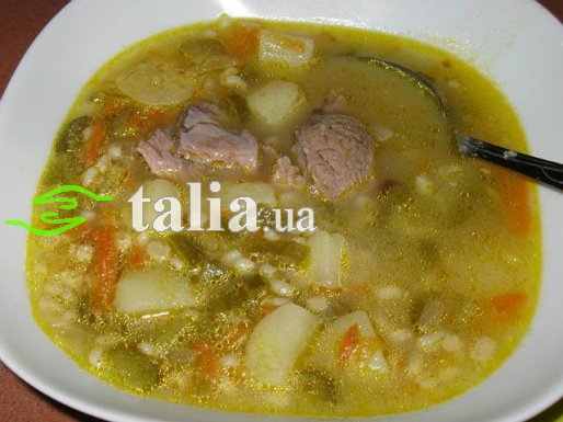 Рецепт. Рассольник с рисом и мясом Рецепт. Рассольник с рисом и мясом