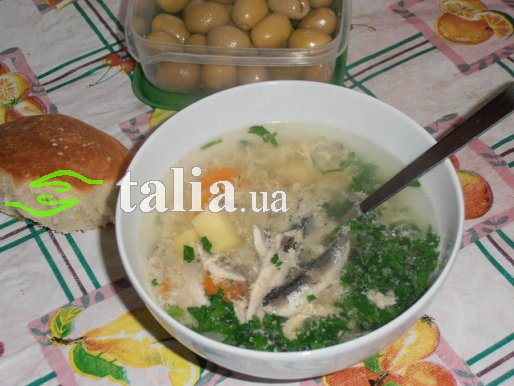 Рецепт. Уха из карпа с манной крупой Рецепт. Уха из карпа с манной крупой