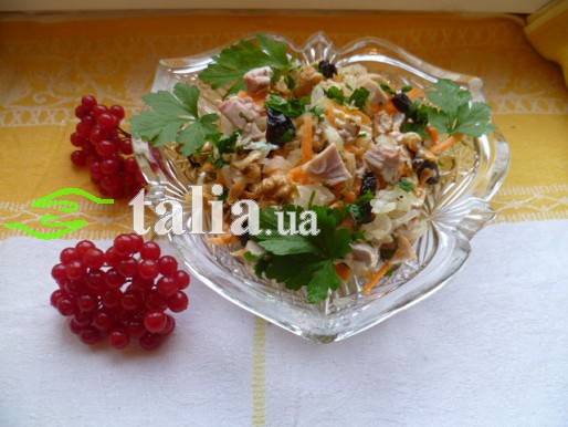 Рецепт. Салат с курицей Рецепт. Салат с курицей