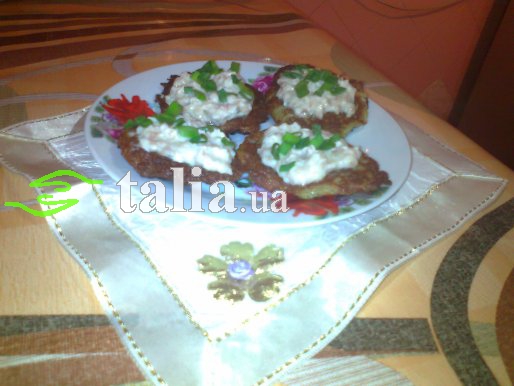 Рецепт. Оладьи с яблоками и творогом Рецепт. Оладьи с яблоками и творогом
