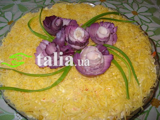 Рецепт. Салат с кукурузой и куриными сердечками Рецепт. Салат с кукурузой и куриными сердечками