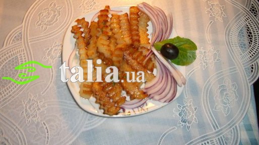 Рецепт. Картошка фри (жаренная на сковородке) Рецепт. Картошка фри (жаренная на сковородке)
