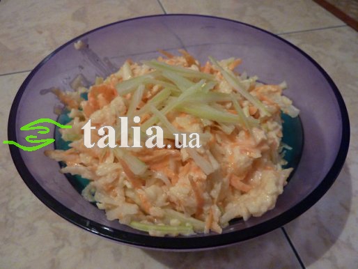 Рецепт. Салат из редьки Рецепт. Салат из редьки