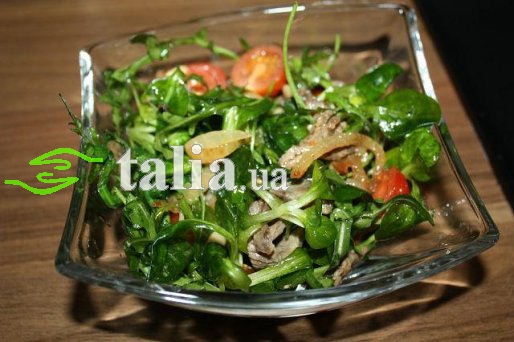 Рецепт. Салат с рукколой Рецепт. Салат с рукколой