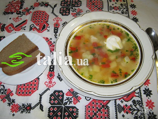 Рецепт. Летний суп