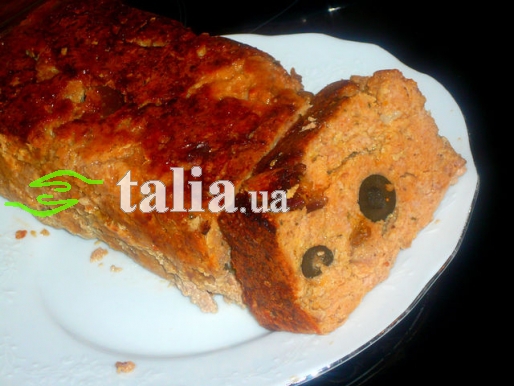 Рецепт. Мясное суфле с маслинами в духовке Рецепт. Мясное суфле с маслинами в духовке