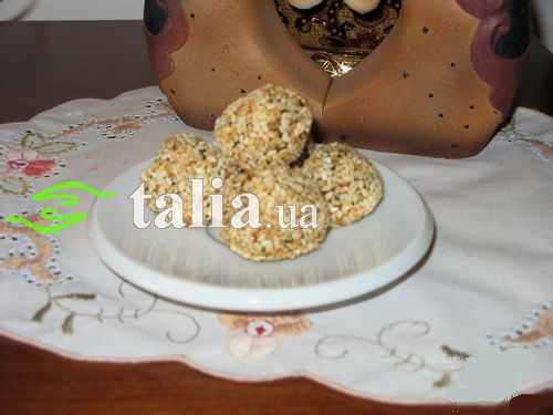Рецепт. Козинаки из кунжута и меда Рецепт. Козинаки из кунжута и меда