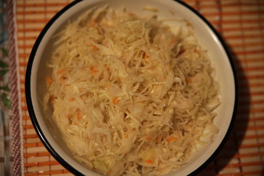 Рецепт. Квашеная капуста