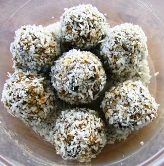 Рецепт. Шарики из овсяных хлопьев (овсянки)