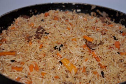 Рецепт. Плов из говядины