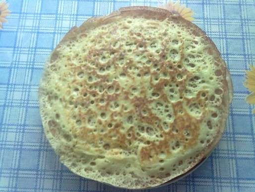 Рецепт. Блины на опаре к масленице