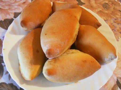 Рецепт. Постные пирожки с капустой