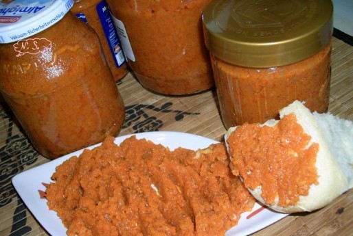 Рецепт. Морковное пюре для бутербродов