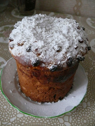 Рецепт. Пасха с апельсиновой цедрой и орехами