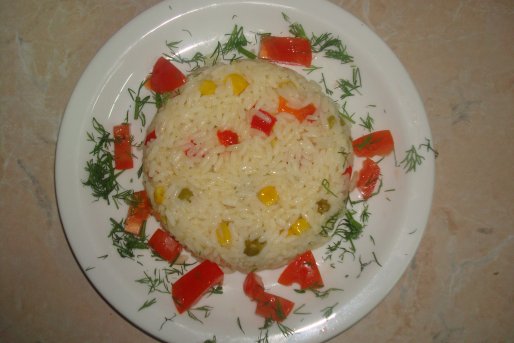 Рецепт. Ризотто с овощами