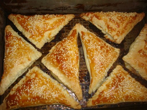 Рецепт. Самса с мясом и луком