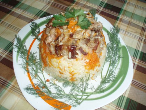Рецепт. Плов из свинины