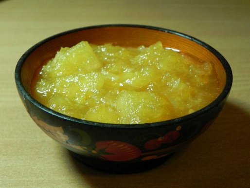 Рецепт. Варенье из дыни и бананов