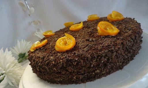 Рецепт. Маковый торт "Ароматная фантазия"