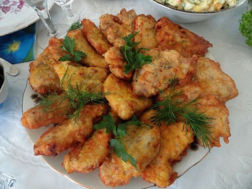 Рецепт. Отбивные из куриного филе