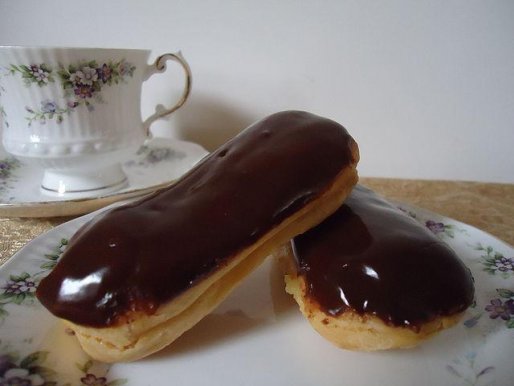 Рецепт. Заварные пирожные с масляным кремом