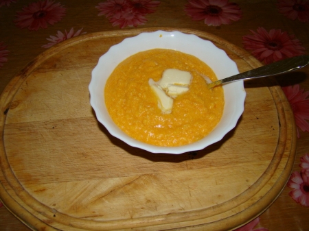 Рецепт. Тыквенная каша (гарбузова каша)