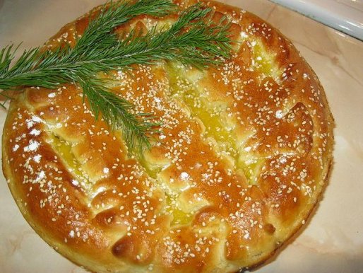 Рецепт. Пирог с абрикосами из дрожжевого теста