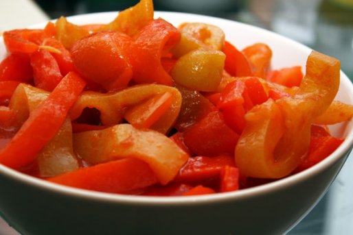 Рецепт. Лечо из перца (перец консервированный)