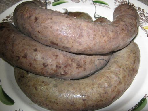 Рецепт. Печеночная колбаса