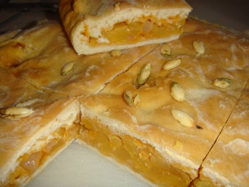Рецепт. Тыквенный пирог