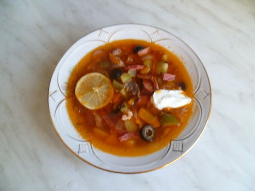 Рецепт. Солянка сборная