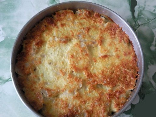 Рецепт. Картофельная запеканка с мясом