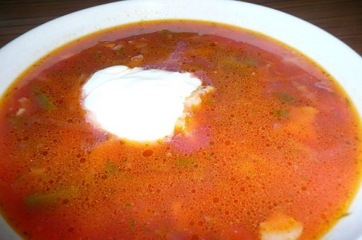 Рецепт. Борщ гетманский