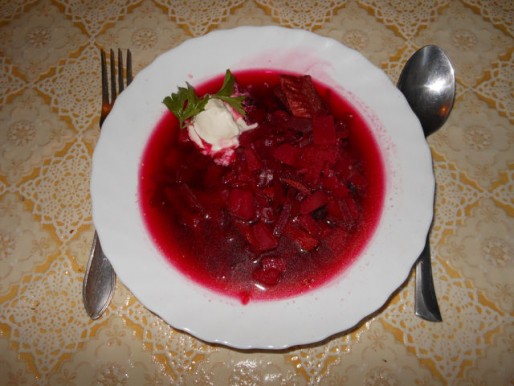 Рецепт. Борщ полтавский