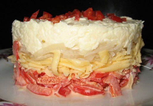 Рецепт. Салат из перца