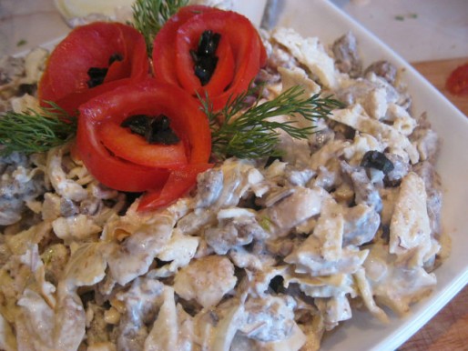 Рецепт. Салат мужской