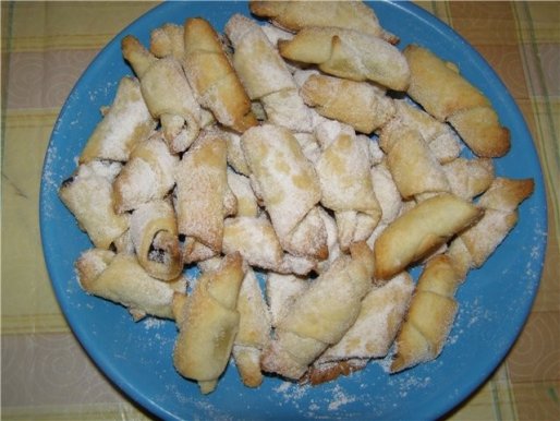 Рецепт. Рогалики с вареньем
