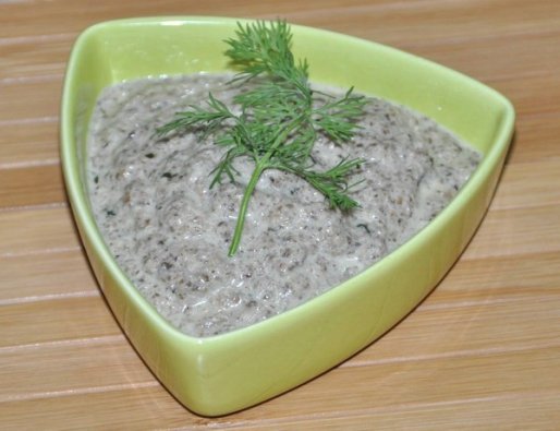 Рецепт. Грибной соус
