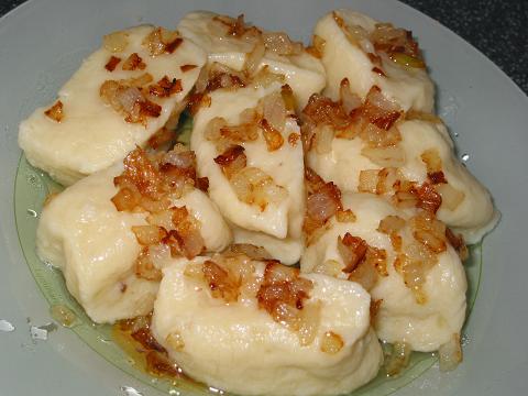 Рецепт. Галушки из картофеля (клецки)