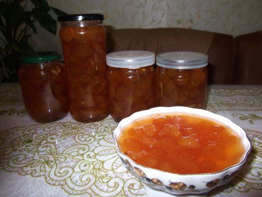 Рецепт. Варенье из черешни с ванилью