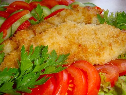 Рецепт. Трубочки с курицей с печенью