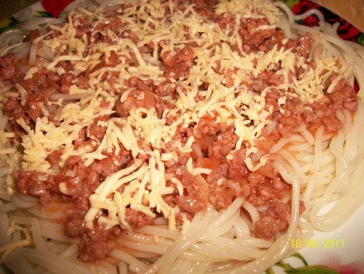 Рецепт. Макароны по-флотски (макароны с сыром)