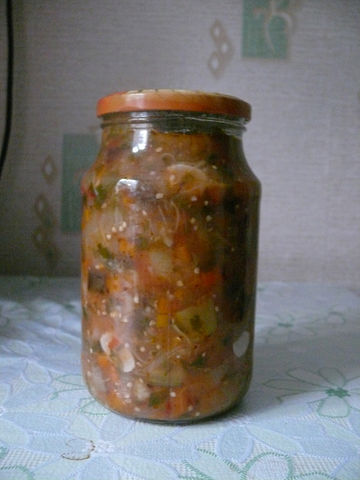 Рецепт. Консервирование баклажанов. Баклажаны консервированные