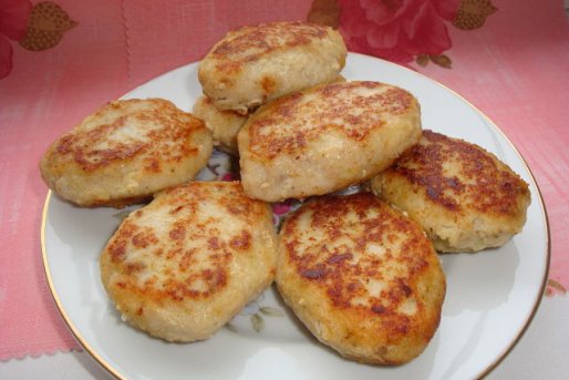 Рецепт. Котлеты из щуки с творогом
