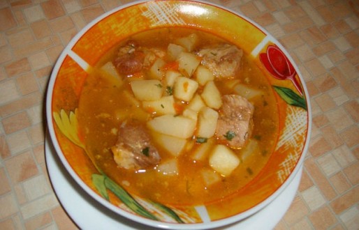 Рецепт. Картофельный суп