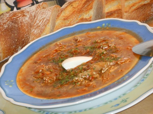 Рецепт. Суп с капустой